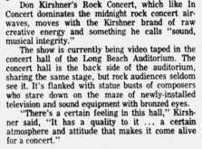 Rory Gallagher / Electric Flag / Senstational Alex Harvey Band / ABBA on Aug 5, 1974 [962-small]