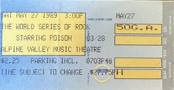 Poison / White Lion / Tesla / Winger / Bullet Boys on May 27, 1989 [927-small]