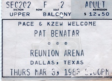 My first concert!, Pat Benatar / Red Rider on Mar 3, 1983 [214-small]