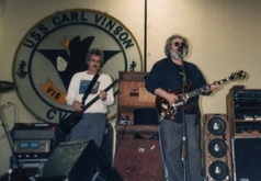 A photo I took of JGB playing on the Vinson.  I have a few others, but this is the best. , Jerry Garcia Band on Mar 6, 1987 [752-small]