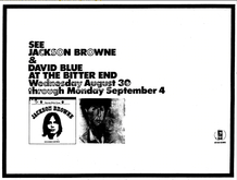 Jackson Browne / David Blue / Randy Burns / Sam Neely on Sep 1, 1972 [913-small]