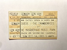 The Cranberries / Suede / Counting Crows on Oct 10, 1993 [113-small]