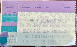 The Rolling Stones / Sheryl Crow on Oct 28, 1997 [303-small]