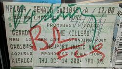 The Killers / Ambulance LTD / Surfer Rosa on Oct 14, 2004 [656-small]