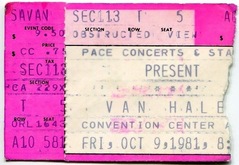 Van Halen on Oct 9, 1981 [605-small]