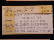David Lee Roth / Cinderella on Nov 28, 1986 [656-small]