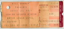 David Lee Roth / Cinderella on Dec 5, 1986 [692-small]