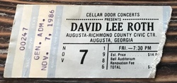 David Lee Roth / Cinderella on Nov 7, 1986 [707-small]
