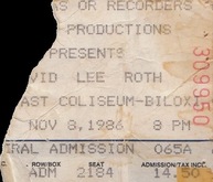 David Lee Roth on Nov 8, 1986 [712-small]