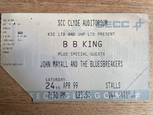 B.B. King / John Mayall & The Bluesbreakers on Apr 24, 1999 [967-small]