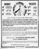 One World Festival Of Music on Aug 6, 1972 [310-small]