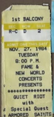 Quiet Riot / Armored Saint on Nov 27, 1984 [480-small]