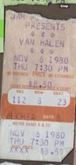 Van Halen / Talas on Nov 6, 1980 [482-small]