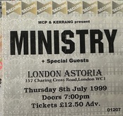 Ministry / Raging Speedhorn on Jul 8, 1999 [254-small]