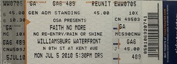 Faith No More / Neil Hamburger / James Chance / Rahzel on Jul 5, 2010 [281-small]