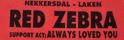 Red Zebra / Always Loved You on Nov 23, 1990 [323-small]
