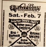 frankie avalon / Dion and The Belmonts / Bobby Vee and the Shadows / Frankie Sardo / Jimmy Clanton / The Crickets on Feb 7, 1959 [504-small]