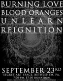 burning love / Blood Oranges / Unlearn / Reignition on Sep 23, 2010 [676-small]