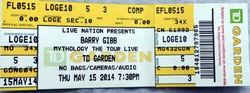 tags: Barry Gibb, Ticket - Barry Gibb / Jared & The Mill on May 15, 2014 [286-small]