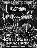 Balmog / Voidrium / Sacrilous / Whorer / Nefarious Grime on Jul 27, 2025 [249-small]
