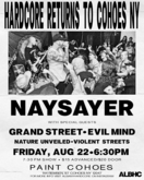 Naysayer / Grand Street / Evil Mind / Nature Unveiled / Violent Streets on Aug 22, 2025 [271-small]