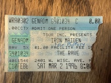 Iron Maiden / Fear Factory on Mar 2, 1996 [793-small]