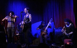 Ours ~ Stephan Hovsepian, Jimmy Gnecco, ‘Locke’ Rich Devletian & ‘Static’ Vinnie Sgro, tags: Ours, Los Angeles, California, United States, Hotel Cafe - Ours on Aug 15, 2016 [385-small]
