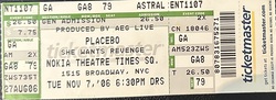Placebo / She Wants Revenge on Nov 7, 2006 [547-small]