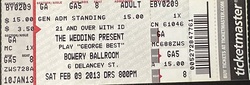 The Wedding Present / Heaven on Feb 9, 2013 [565-small]