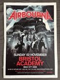 tags: Airbourne, Bristol, England, United Kingdom, Gig Poster, O2 Academy Bristol - Airbourne / Stone Gods on Nov 2, 2008 [232-small]