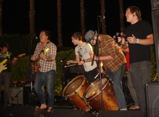 Moonshine & the Drugs ~ Matthew Edwall, Greg Hurst, Danny Duran, Tony Trauttz, and Rick Robbins, tags: Moonshine & the Drugs, Anaheim, California, United States, City National Grove of Anaheim - Locally Grown / The Union Line / Yellow Red Sparks / The Colourist / Moonshine & the Drugs on Aug 26, 2010 [376-small]