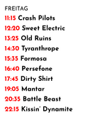 tags: Crash Pilots, Old Ruins, Sweet Electric, Kissin’ Dynamite, Battle Beast, Mantar, Dirty Shirt, Persefone, Formosa, Tyranthrope, Neukirchen-Vluyn, North Rhine-Westphalia, Germany, Dongberg - Dong Open Air 2025 on Jul 18, 2025 [974-small]