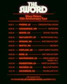 The Sword / Rickshaw Billie's Burger Patrol / Pink Fuzz on Aug 27, 2025 [708-small]