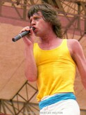 Mick Jagger of The Rolling Stones, tags: The Rolling Stones, Orlando, Florida, United States, Tangerine Bowl - The Rolling Stones / Van Halen / The Henry Paul Band on Oct 24, 1981 [852-small]