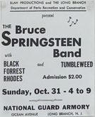 The Bruce Springsteen Band / Black Forrest Rhodes / Tumbleweed on Oct 31, 1971 [123-small]