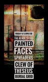 Painted faces / Spreaders / Clew Of Theseus / Burial Grid on Sep 5, 2025 [701-small]