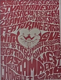 Revised poster with new venue, Earth (US-NJ) / Love on Feb 14, 1969 [758-small]