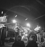 John Dalton, second from left, served as a temporary bassist after Pete Quaife was injured in a car crash on 3 June., The Kinks on Jun 16, 1966 [512-small]