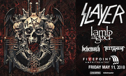 Behemoth / Lamb Of God / Anthrax / Slayer / Testament on May 11, 2018 [608-small]
