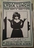 Lydia Lunch / Redwing Blackbird on Sep 4, 2025 [019-small]