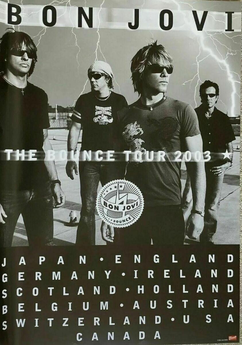 Bon Jovi's 2003 Concert & Tour History | Concert Archives