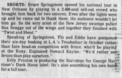 Bruce Springsteen & The E Street Band / Boz Scaggs on Sep 6, 1975 [100-small]