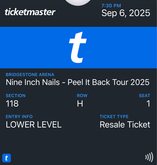 Nine Inch Nails / Boys Noize on Sep 6, 2025 [234-small]