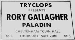Rory Gallagher / Paladin on May 20, 1971 [920-small]