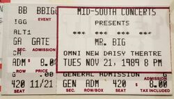 Mr. Big / Princess Pang on Nov 21, 1989 [049-small]