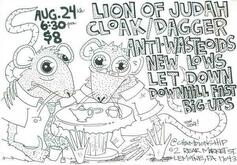 Lion of Judah / cloak/dagger / Anti-Wasteoids / New Lows / Let Down / Downhill Fast / Big Ups on Aug 24, 2007 [181-small]