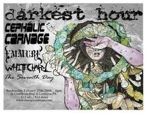Darkest Hour / Cephalic Carnage / Emmure / Whitechapel / The Seventh Day on Feb 27, 2008 [190-small]