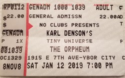 Karl Denson's Tiny Universe / The Iceman Special on Jan 12, 2019 [863-small]