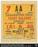 Ten Years After / The Amboy Dukes / REO Speedwagon / Wild Turkey on Nov 22, 1972 [867-small]