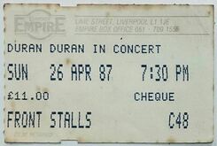Duran Duran on Apr 26, 1987 [936-small]